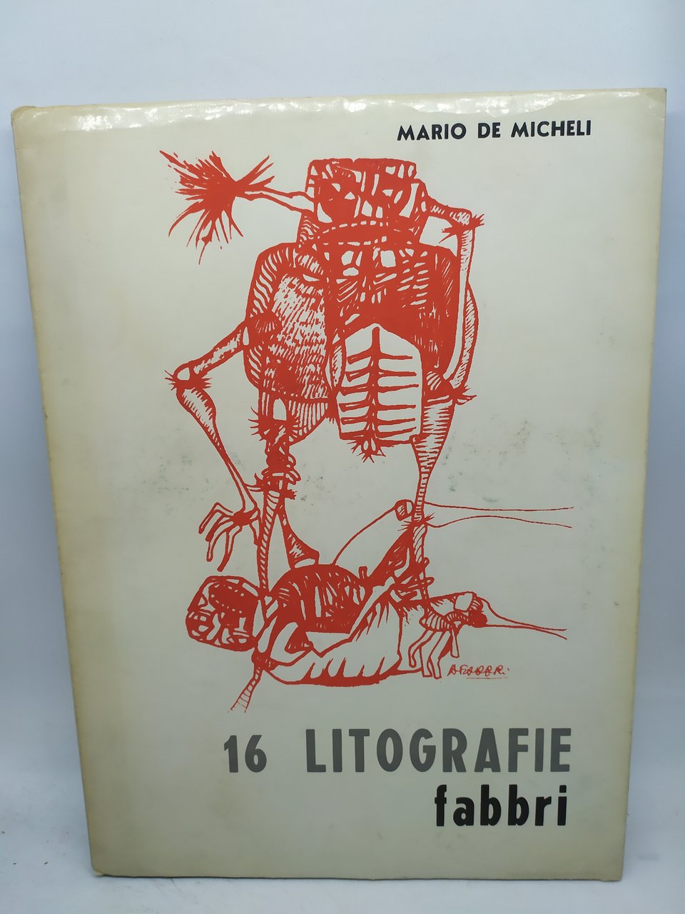mario de micheli 16 litografie fabbri