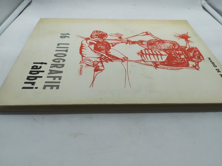 mario de micheli 16 litografie fabbri