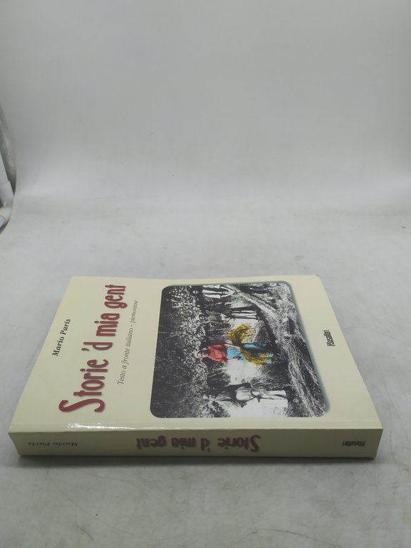 mario paris storie 'd mia gent testo a fronte italiano-piemontese