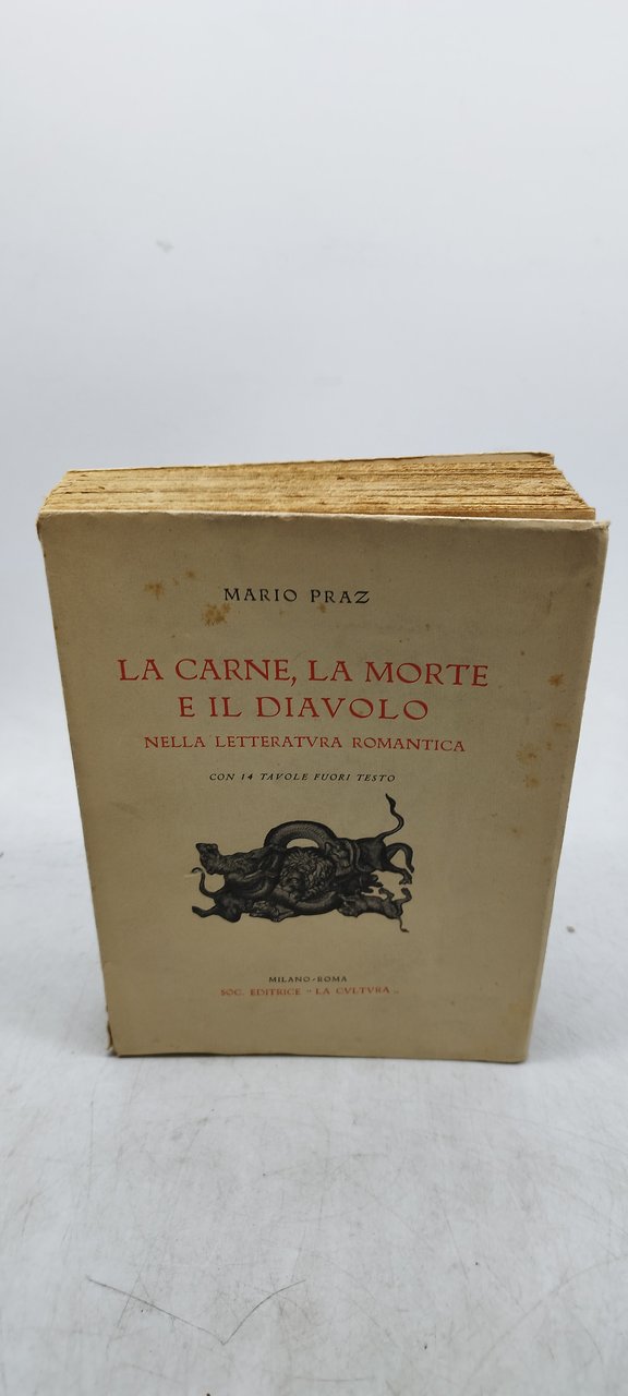 mario praz la carne la morte e il diavolo nella …