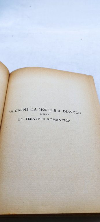 mario praz la carne la morte e il diavolo nella …