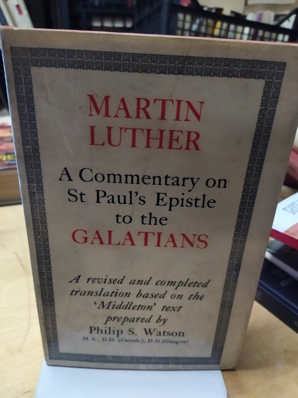 martin luther a commentary on st paul's epistle to the …