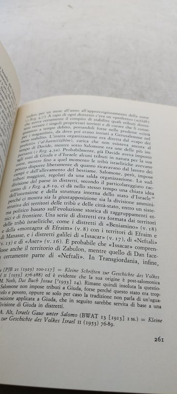 martin noth storia d'israele paideia editrice brescia