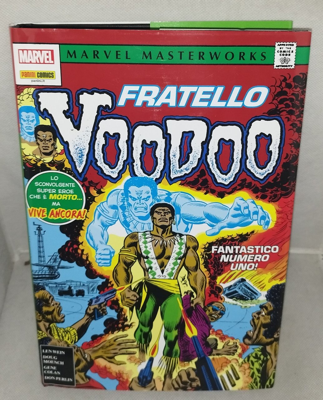 marvel masterworks fratello voodoo panini comics