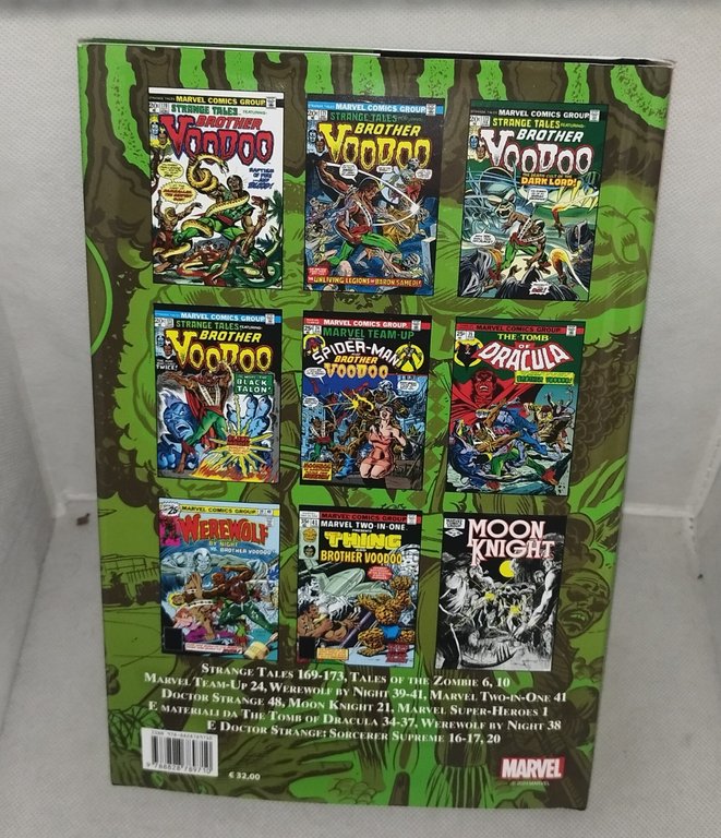 marvel masterworks fratello voodoo panini comics