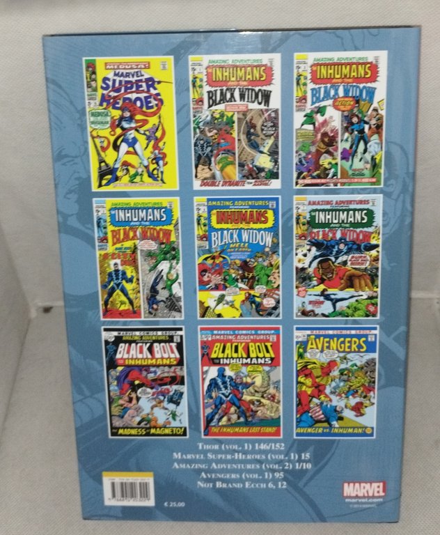 marvel masterworks gli inumani panini comics