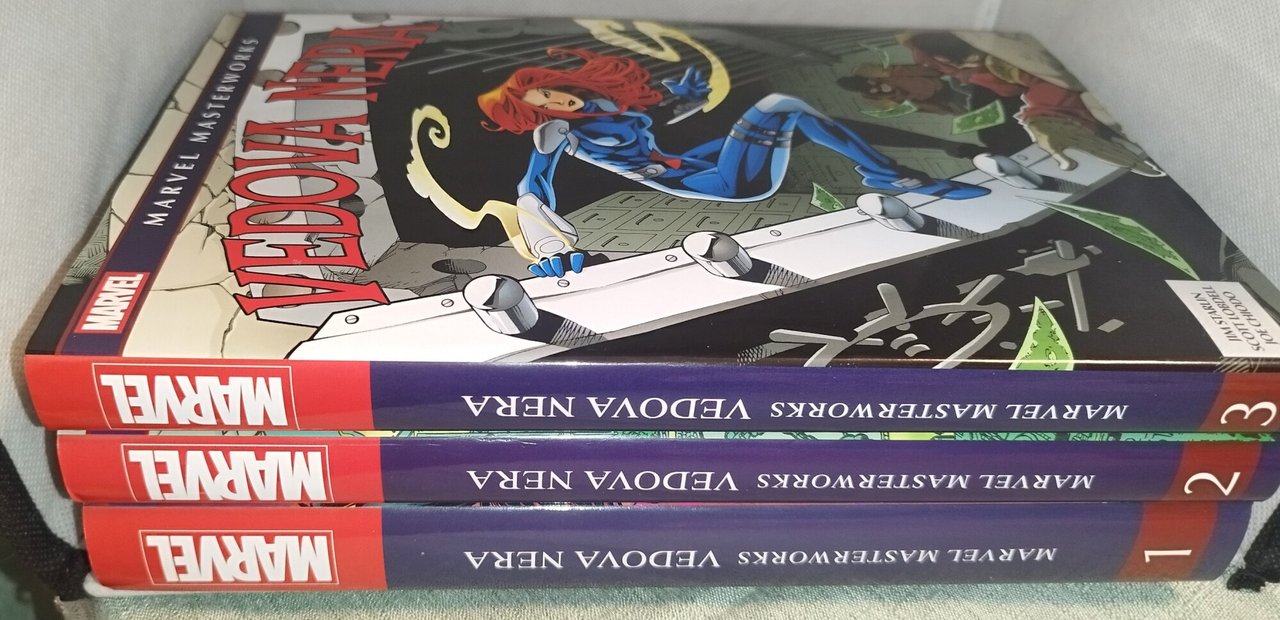 marvel masterworks la vedova nera volume 1-2-3 panini comics | Immagine principale
