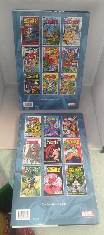 marvel masterworks nmor il sub-mariner volume 1-2-3-4 panini comics | Immagine Gallery 6