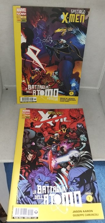marvel now la battaglia dell'atomo capitolo 1-8 panini comics x-men