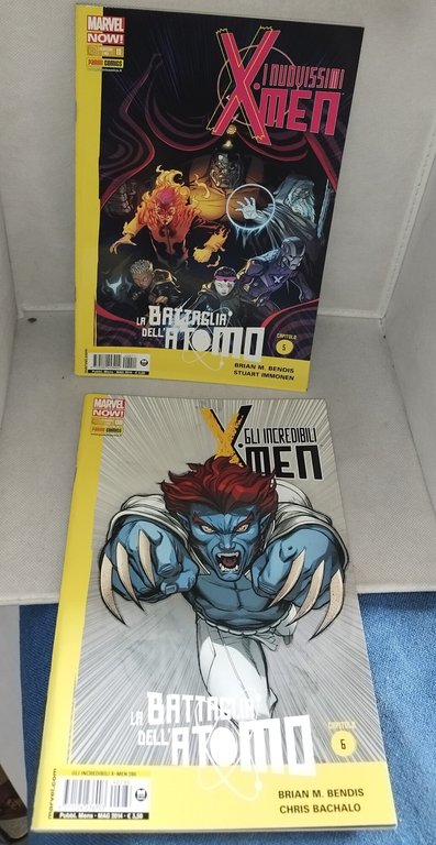 marvel now la battaglia dell'atomo capitolo 1-8 panini comics x-men