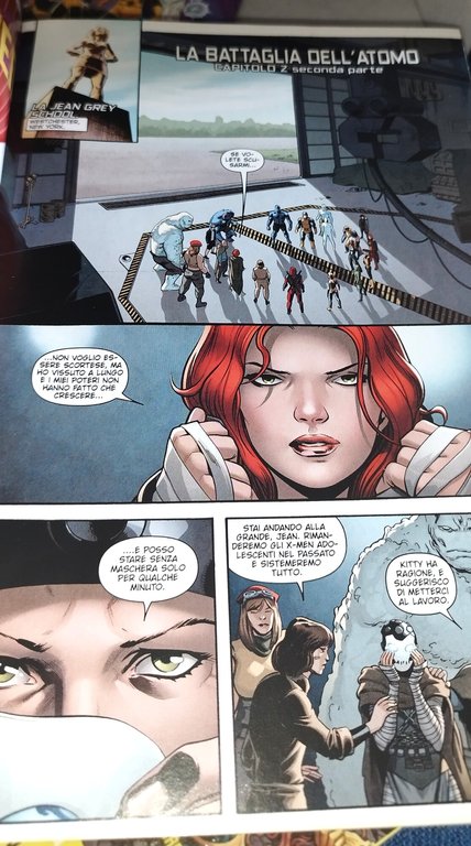 marvel now la battaglia dell'atomo capitolo 1-8 panini comics x-men