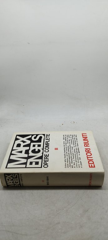 marx engels opere complete 3 1843-1844 editori riuniti