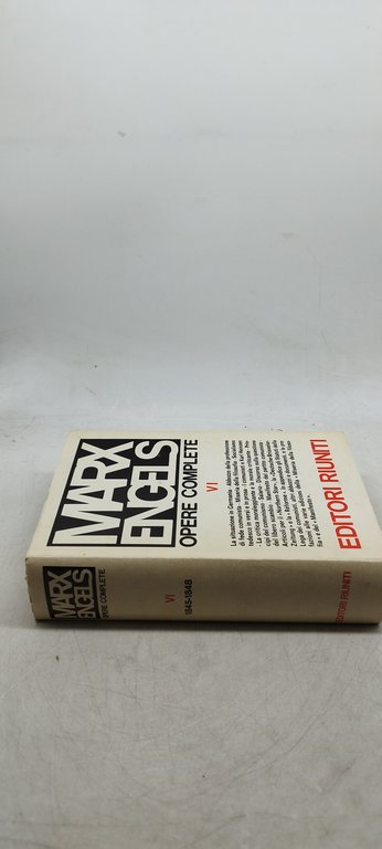 marx engels opere complete VI 1845-1848 editori riuniti