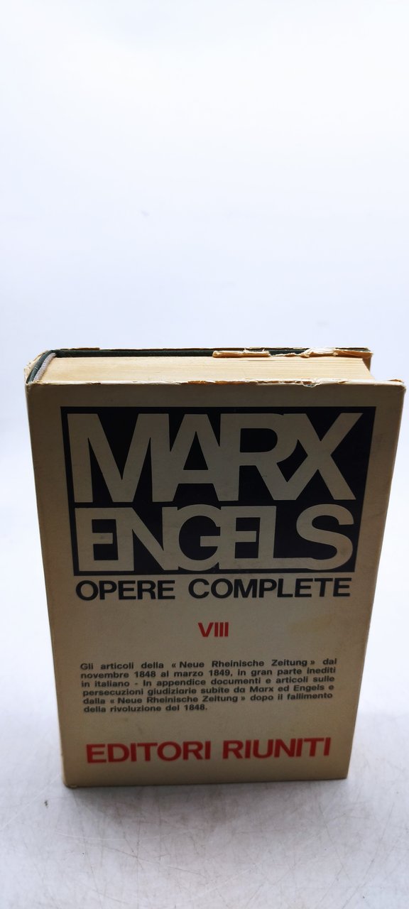 marx engels opere complete VIII 1848-1849 editori riuniti