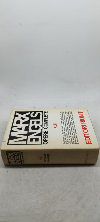 marx engels opere complete XLII 1864 1867 carteggio