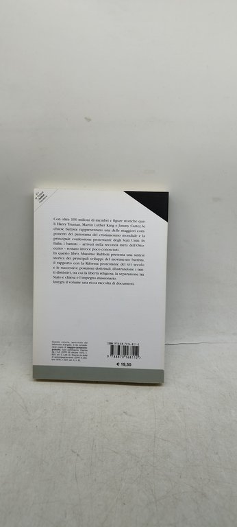 massimo rubboli i battissti un profilo storico teologico dalle orgini …