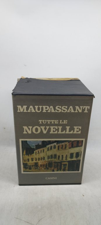 maupassant tutte le novelle cofanetto 3 volumi casini