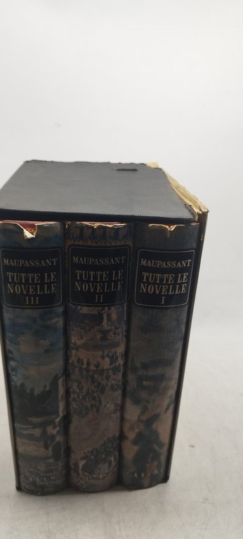maupassant tutte le novelle cofanetto 3 volumi casini