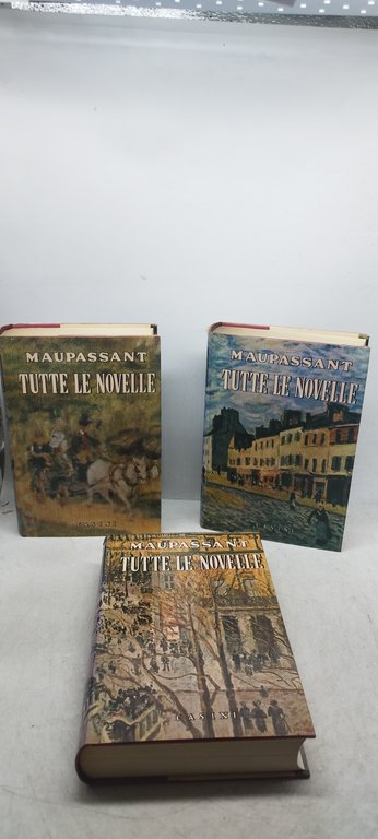maupassant tutte le novelle cofanetto 3 volumi casini