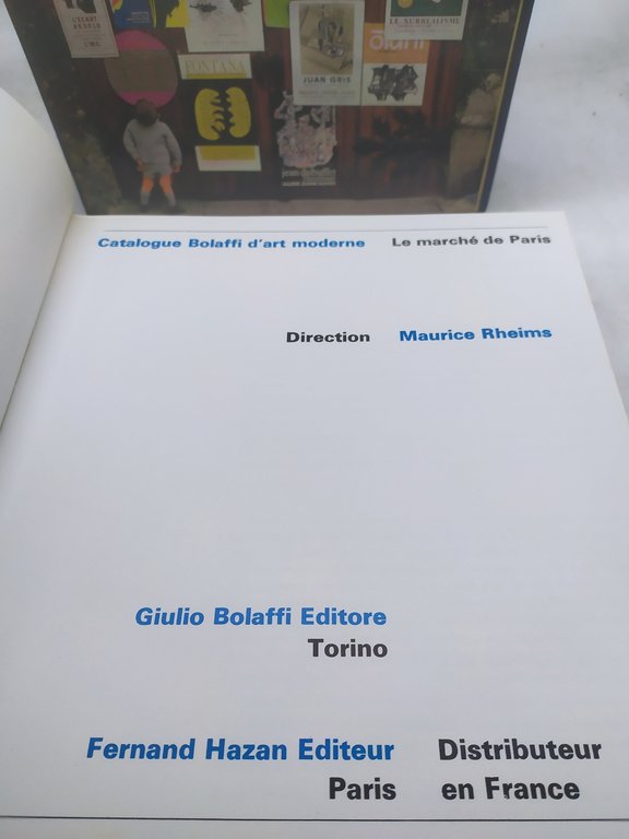 maurice rheims catalogue bolaffi d'art moderne le marchè de paris