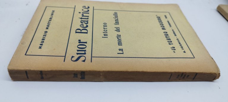 maurizio maeterlinck suor beatrice interno la morte del fanciullo