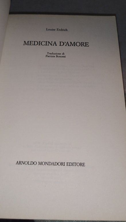 medicina d'amore louise erdrich | Immagine Gallery 6