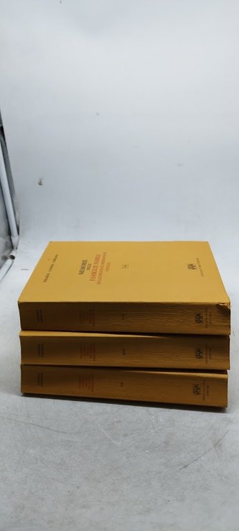 memorie delle famiglie nobili delle province meridionali d'italia 3 volumi