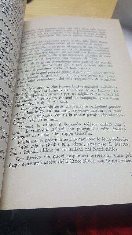 memorie italiane di un prigioniero di guerra australiano