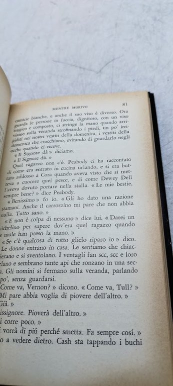 mentre morivo william faulkner 1958