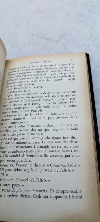 mentre morivo william faulkner 1958