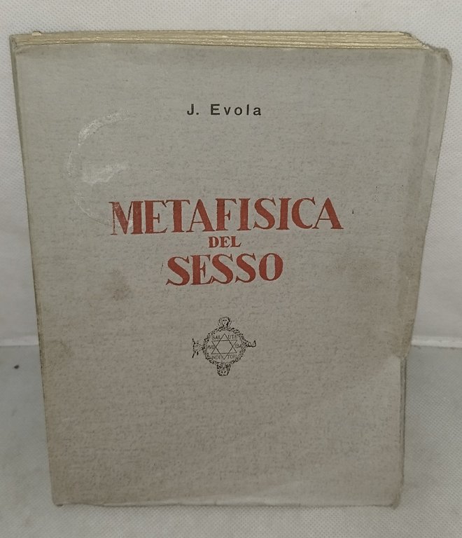 metafisica del sesso jevola | Immagine Gallery 2