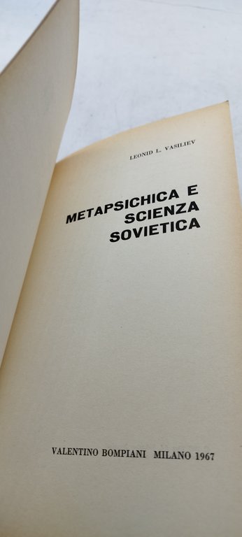 metapsichica e scienza sovietica