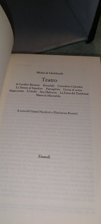 michel de ghelderode teatro einaudi | Immagine Gallery 7