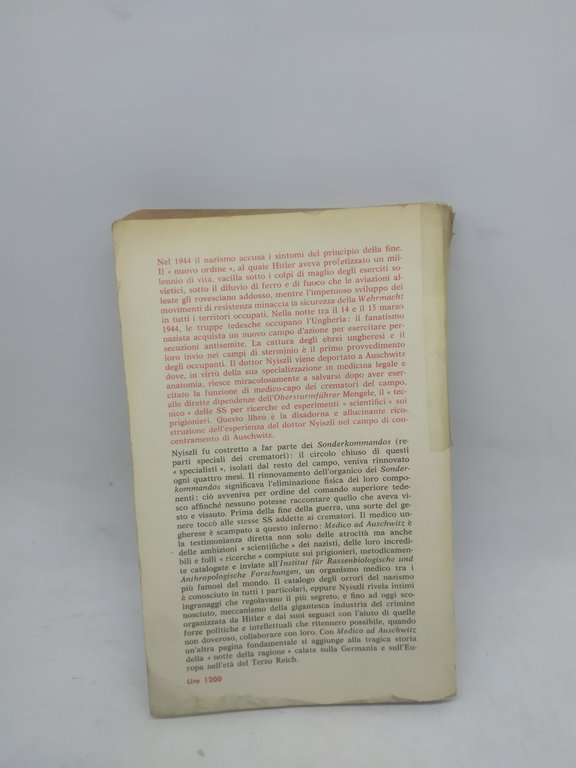 miklos nyiszli medico ad auschwitz