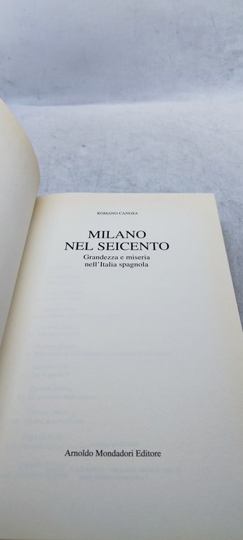 milano nel seicento grandezza e miseria nell'italia spagnola