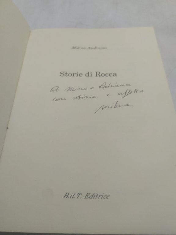 milena audenino storie di rocca b.d.t. editrice