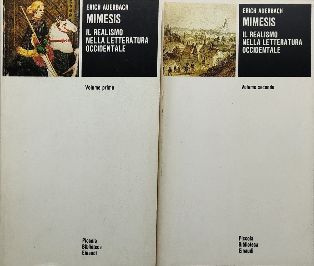 mimesis il realismo nella letteratura occidentale 2 volumi einaudi