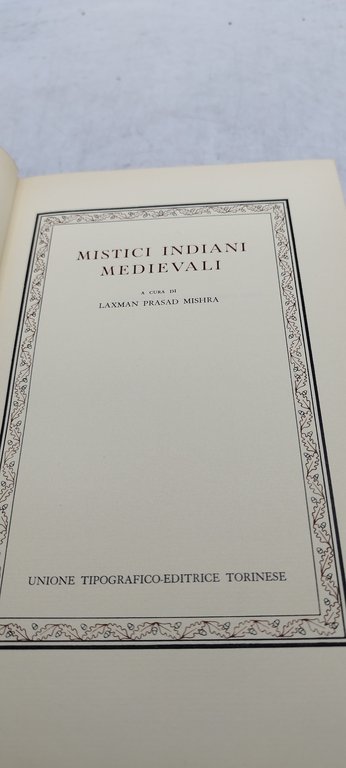 mistici indiani medievali classici utet