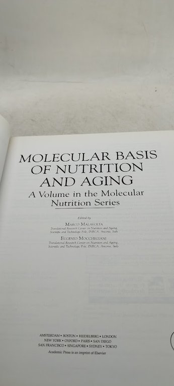 molecular basis of nutrition and aging