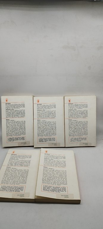 molière tutto il teatro 5 volumi