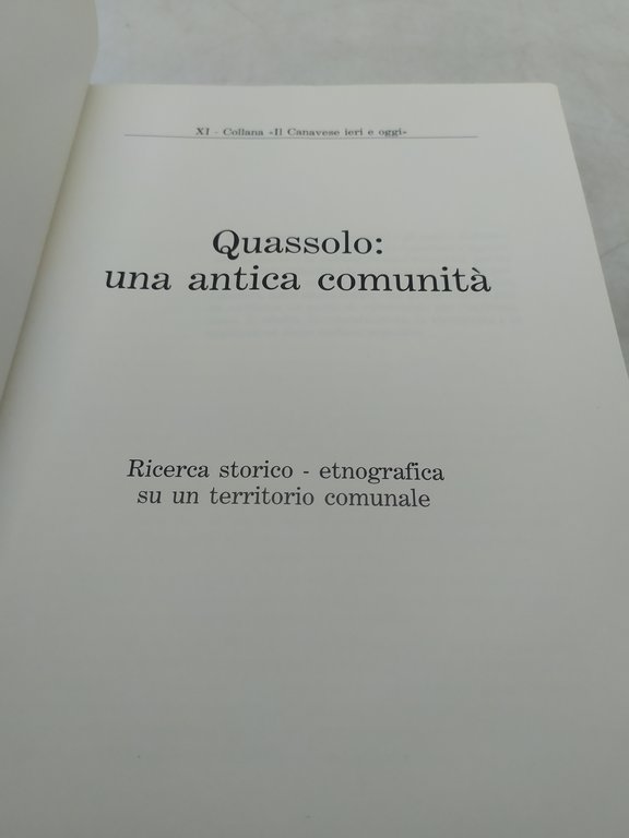 molinatti savant quassolo una antica comunità