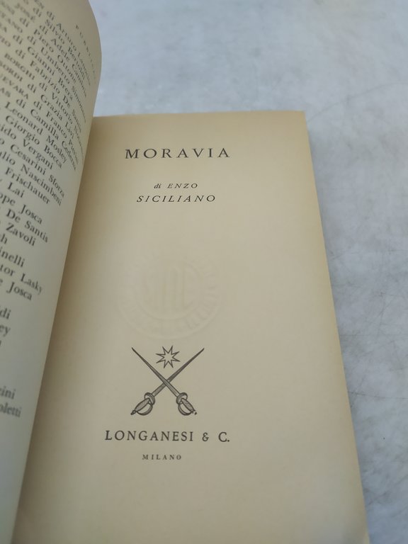moravia di enzo siciliano longanesi