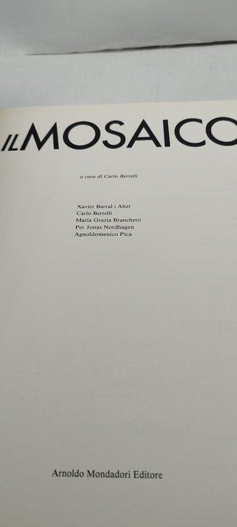 mosaico a cura di carlo bertelli