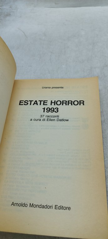 mostri 37 racconti di ellen datlow