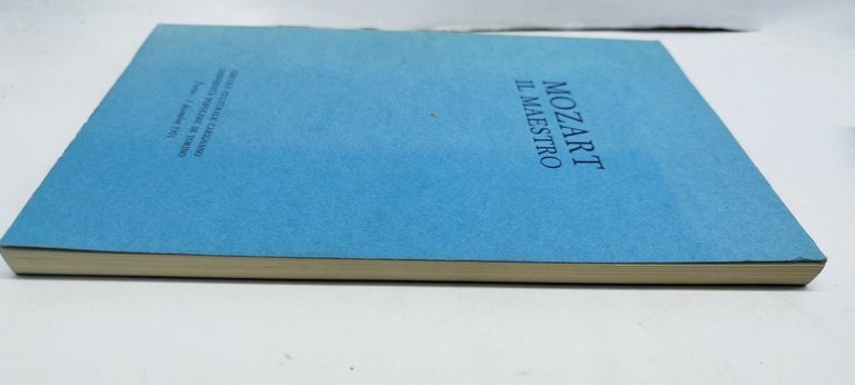 mozart il maestro copia numerata