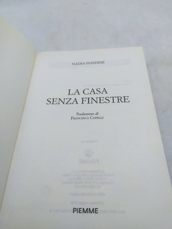 nadia hashimi la casa senza finestre piemme
