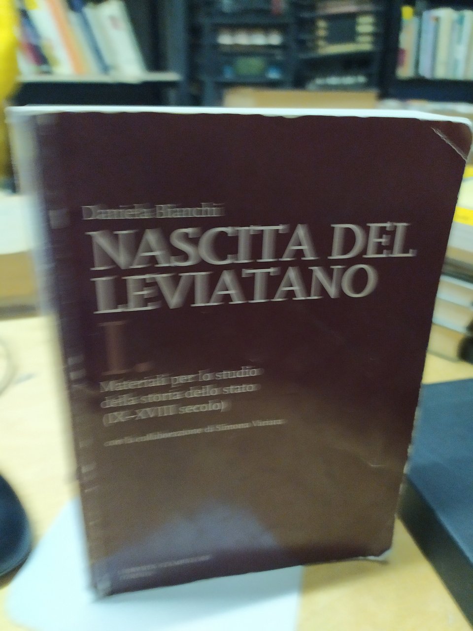 nascita del leviatano materiale per lo studio della storia dello …