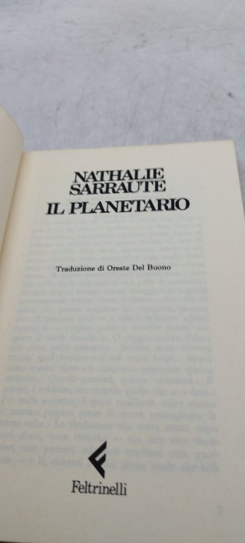 nathalie sarraute il pianista