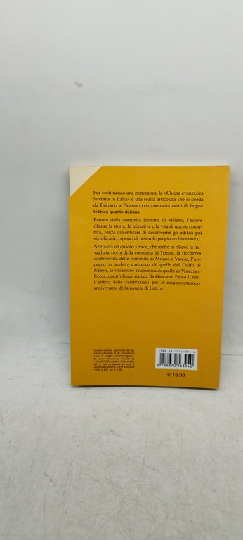 norbert denecke le comunità luterane in italia claudiana