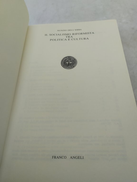 nunzio dell'erba il socialismo riformista tra politica e cultura franco …